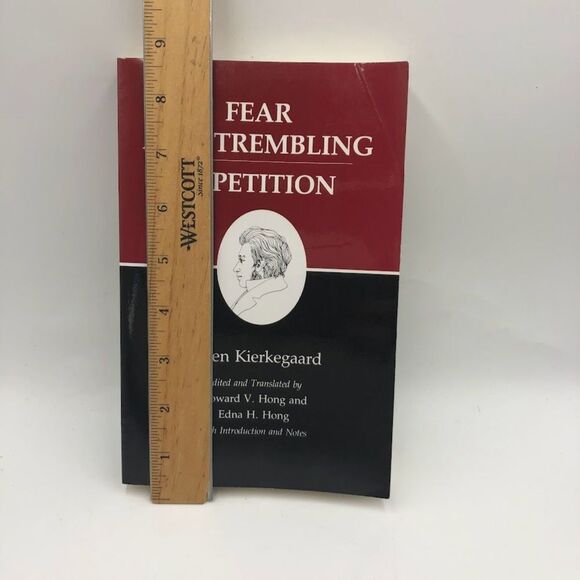 Vintage Lot of 2 Soren Kierkegaard Paperback Books Fear Humor Wisdom Philosophy - Picture 8 of 14